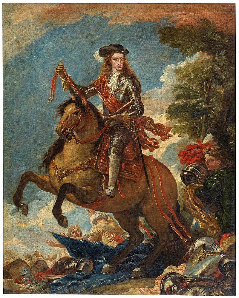 Carlos II a caballo