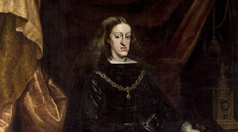 Carlos II retratado por Juan Carreño