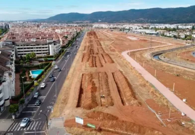 Restos mozárabes en la Ronda Norte de Córdoba