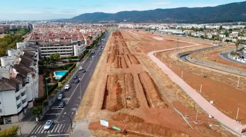 Restos mozárabes en la Ronda Norte de Córdoba