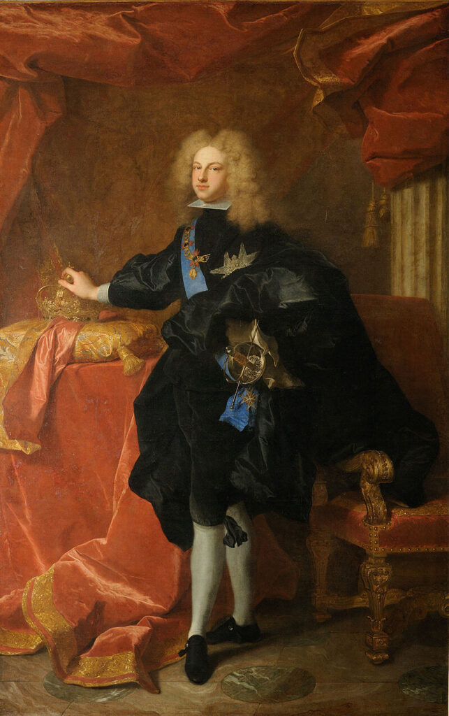 Retrato de Felipe V de Hyacinthe Rigaud