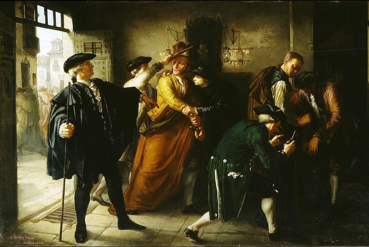 El Motín de Esquilache por José Martí y Monsó