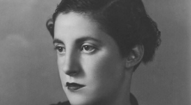 Retrato de Pilar Primo de Rivera